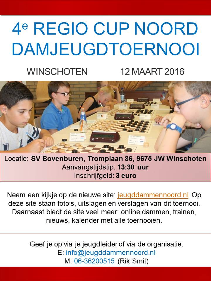 4e REGIO CUP FLYER 2016